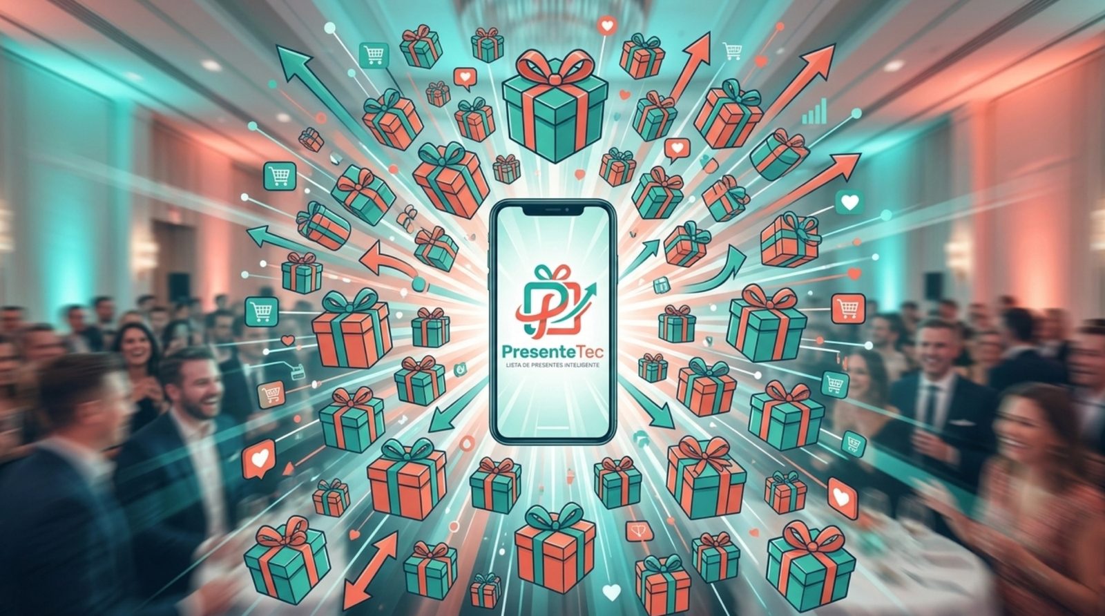 PresenteTec: presentes escolhidos e pagos direto pelo celular